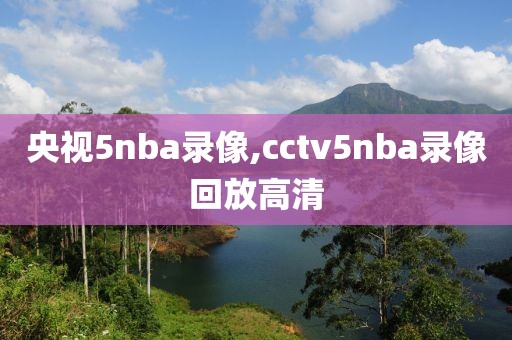 央视5nba录像,cctv5nba录像回放高清