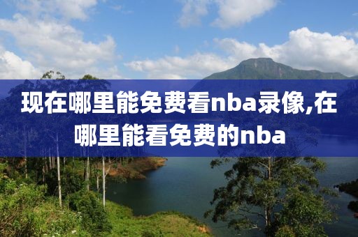 现在哪里能免费看nba录像,在哪里能看免费的nba