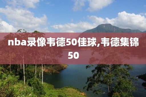 nba录像韦德50佳球,韦德集锦50