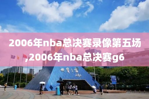 2006年nba总决赛录像第五场,2006年nba总决赛g6
