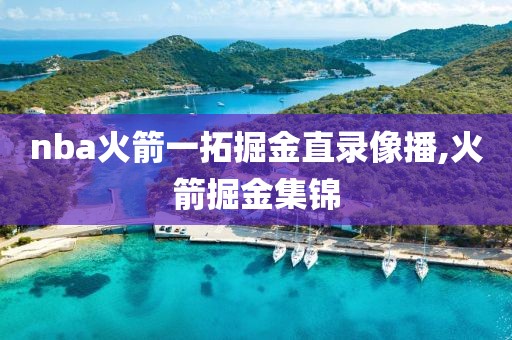 nba火箭一拓掘金直录像播,火箭掘金集锦