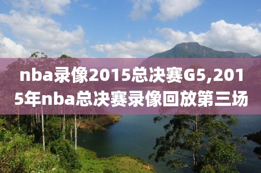nba录像2015总决赛G5,2015年nba总决赛录像回放第三场
