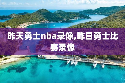 昨天勇士nba录像,昨日勇士比赛录像