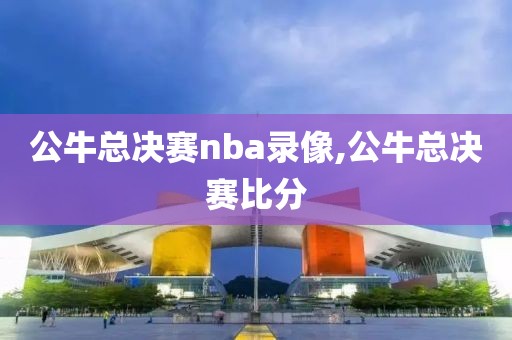 公牛总决赛nba录像,公牛总决赛比分